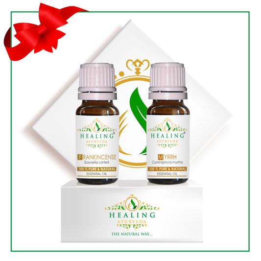 Essential Oils Set - Frankincense & Myrhh a set of holy essential oils